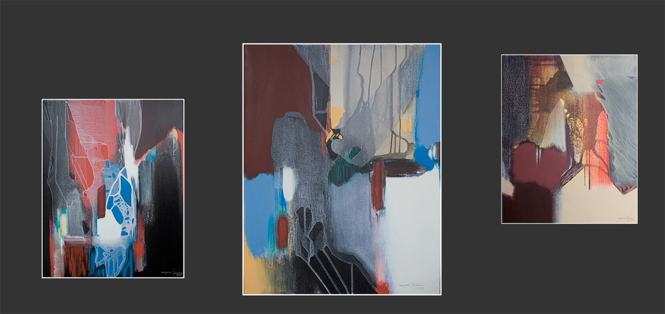 Open the Paintings Show to see the artworks